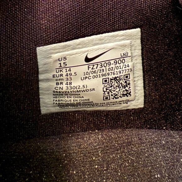 Nike Air Zoom G.T. Hustle 2 Victor Wembanyama Apple Green and Black - Picture 8 of 9